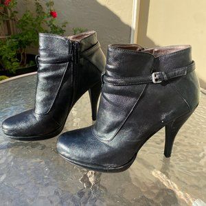 Nine West Black Ankle Boots Size 9